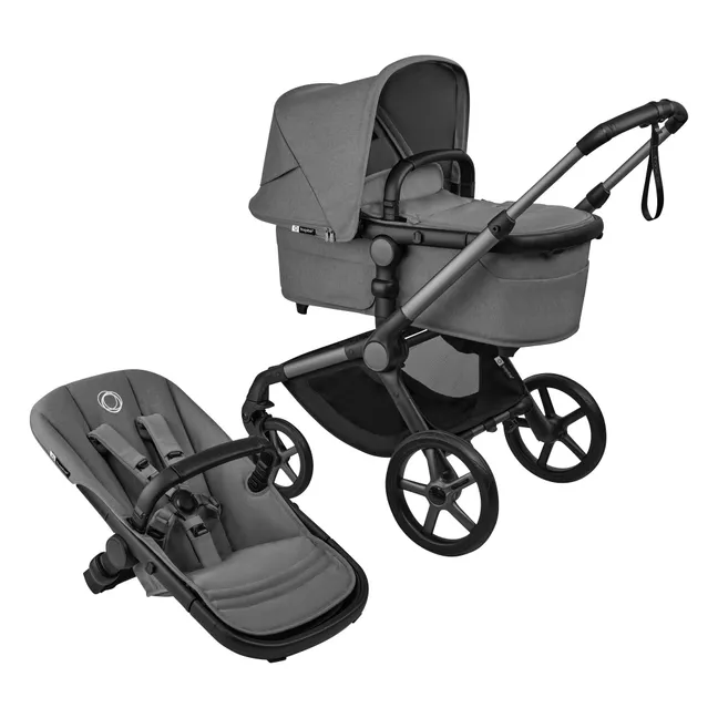 Bugaboo Fox 5 Renew - All-terrain stroller with graphite chassis | Grey