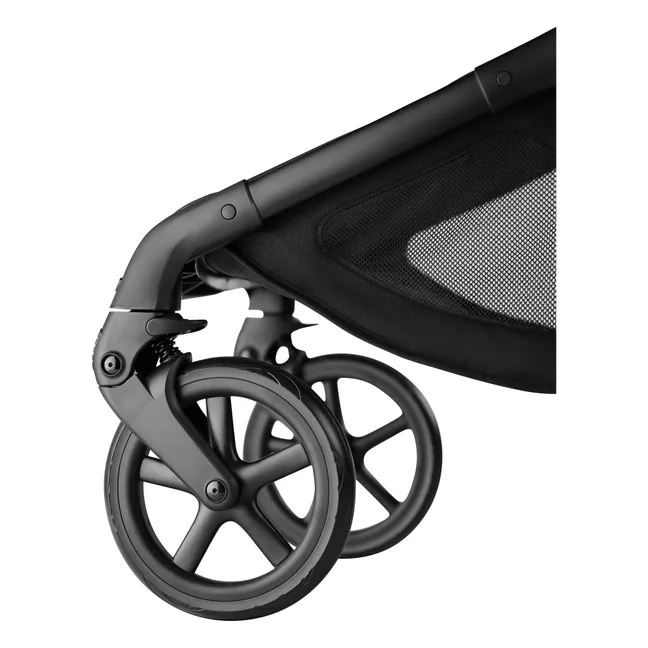 Bugaboo Fox 5 Renew - Poussette tout-terrain complète châssis noir | Taupe