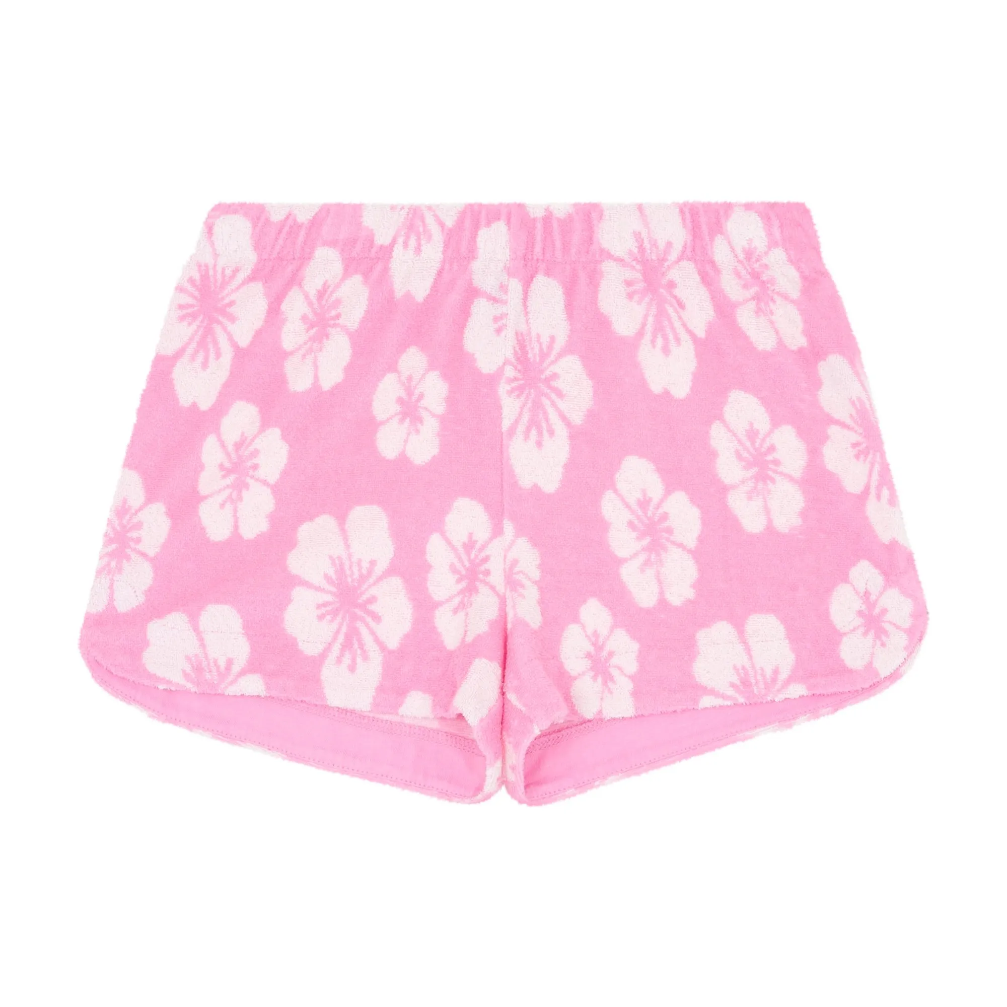 Hundred Pieces Pink Organic Terry Shorts