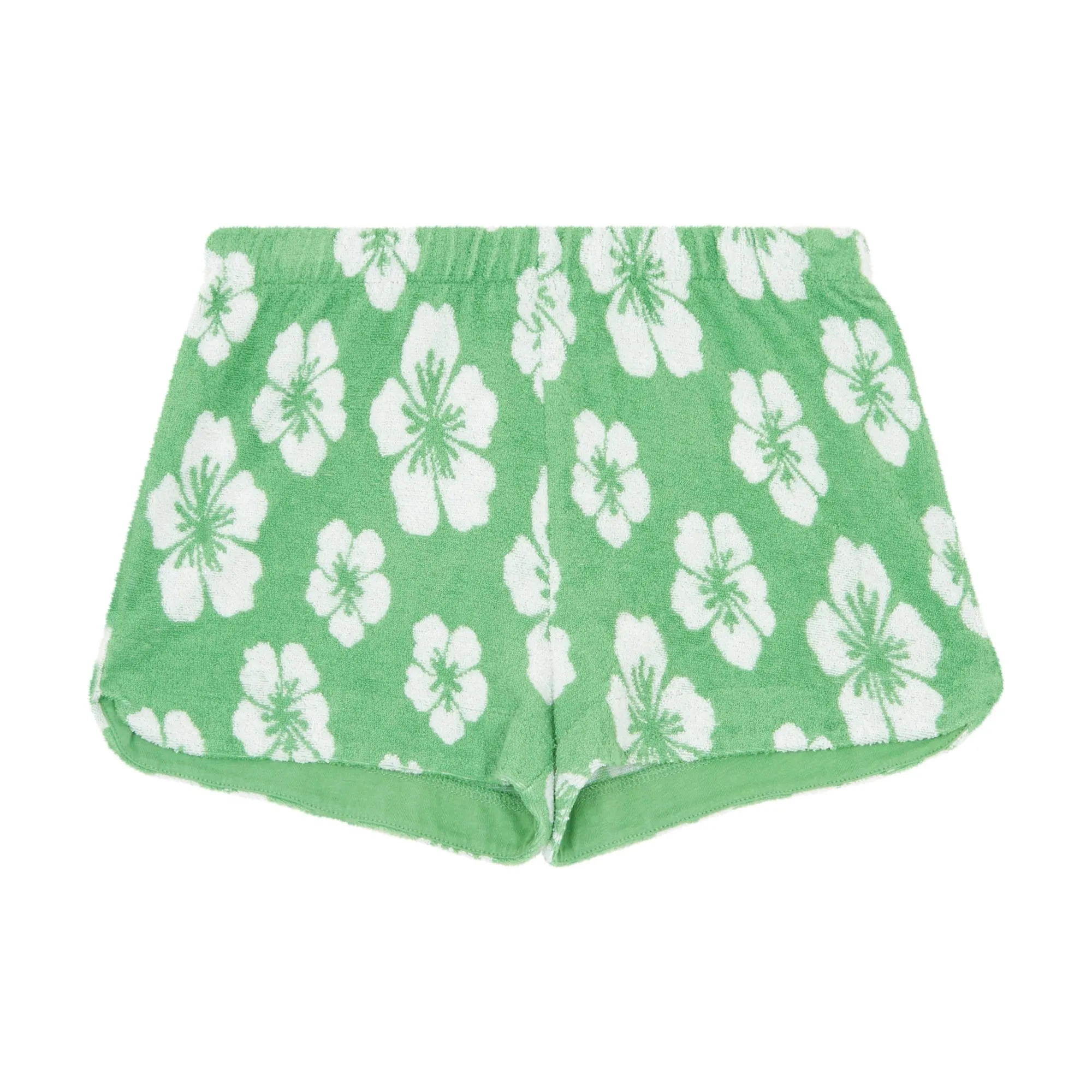 Hundred Pieces Green Organic Terry Shorts