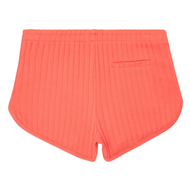 Shorts RIB Cotton Bio | Mandarinenfarben