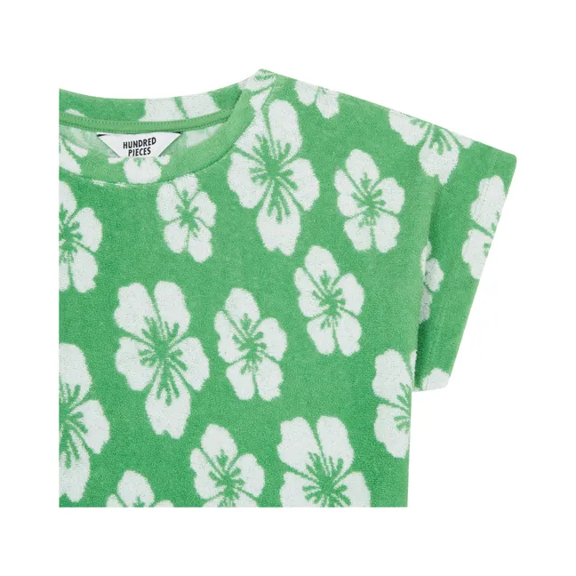 Bio-T-Shirt aus Frottee | Grün