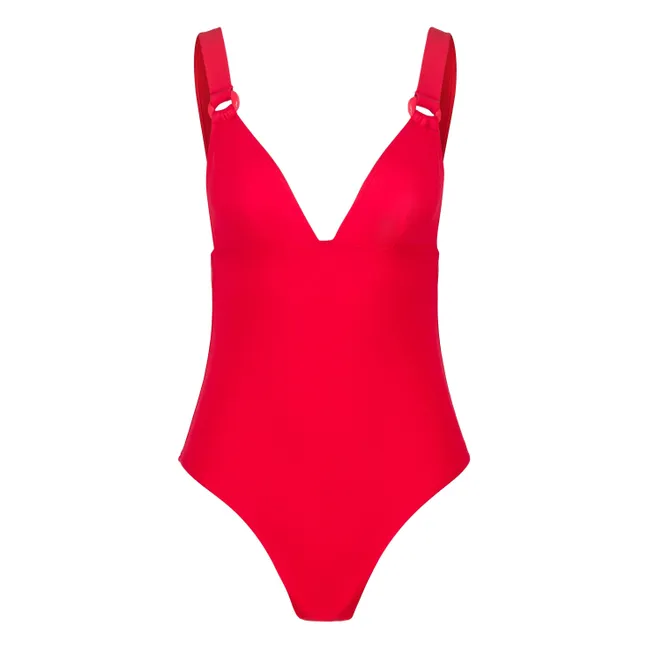 Traje de baño de 1 pieza L'Unique | Rojo