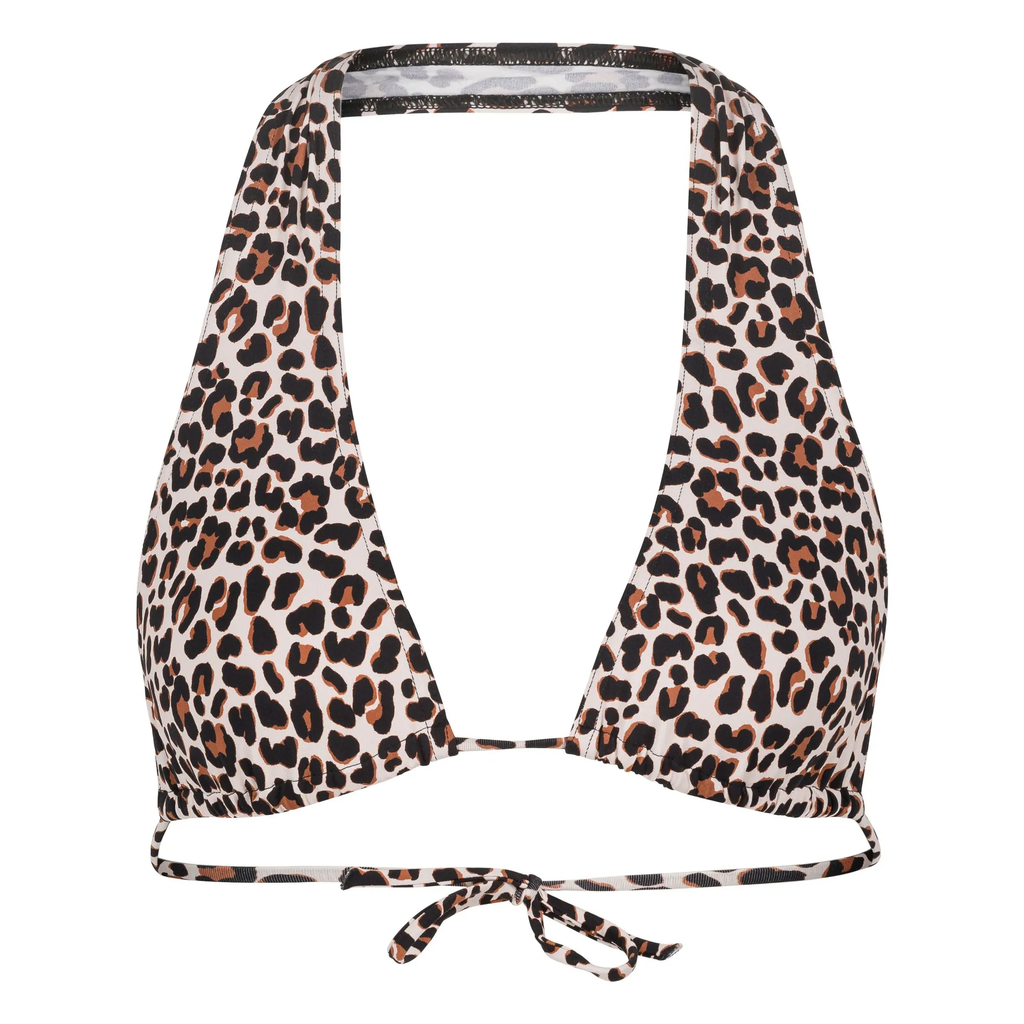 Anja Paris Brown L'idéal Léopard Swimsuit Top