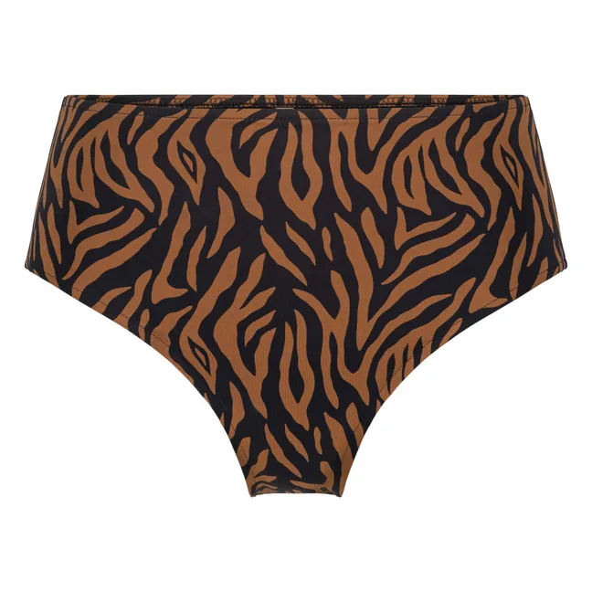 Bas de Maillot Le Magnétique Zèbre | Marron