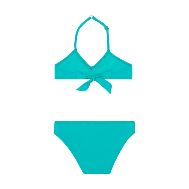 Two-Piece Triangle Swimsuit | Turquoise