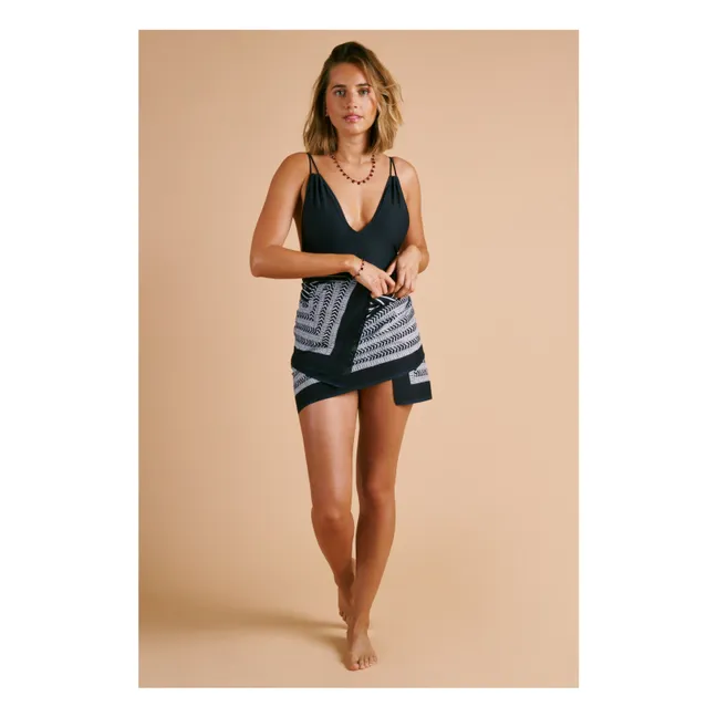 Costume da bagno Le Piccolo Honeycomb 1-Piece | Nero