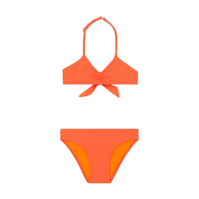 Two-Piece Triangle Swimsuit | Orange
