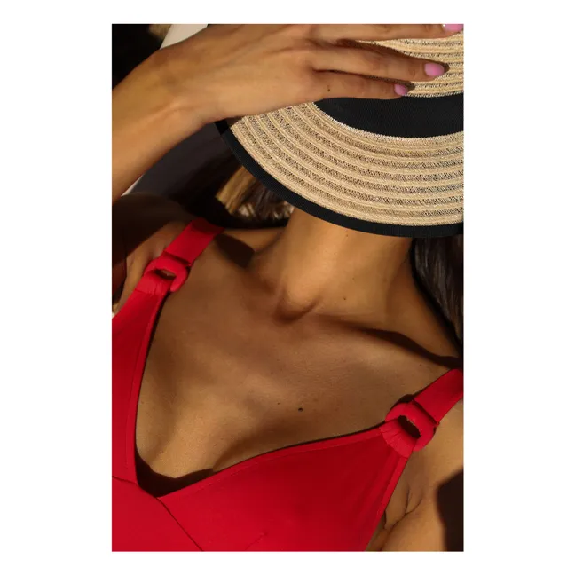 Maillot 1 Pièce L'Unique | Rouge