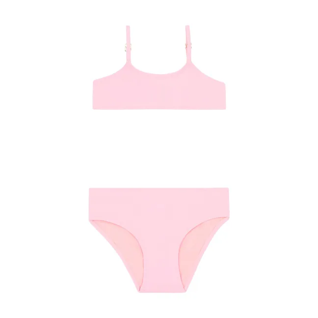 Two-Piece Bralette Swimsuit | Candy pink