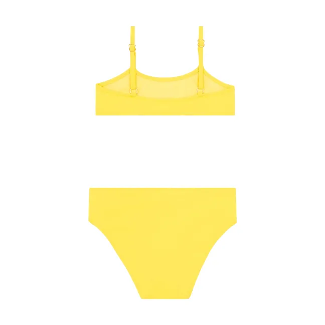 Two-Piece Bralette Swimsuit | Yellow