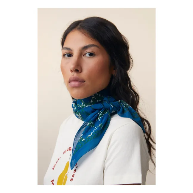 Sciarpa N°680 | Blu
