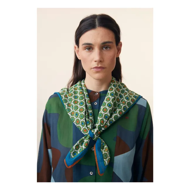Sciarpa N°715 | Blu