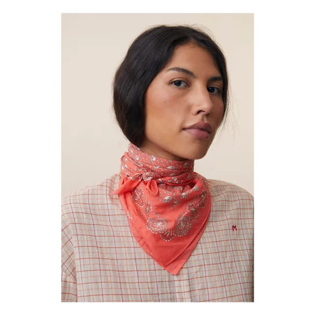 Scarf N°675 | Coral