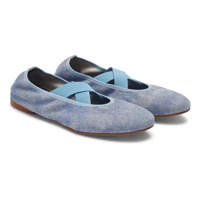 Bailarinas Bettina Jeans | Azul