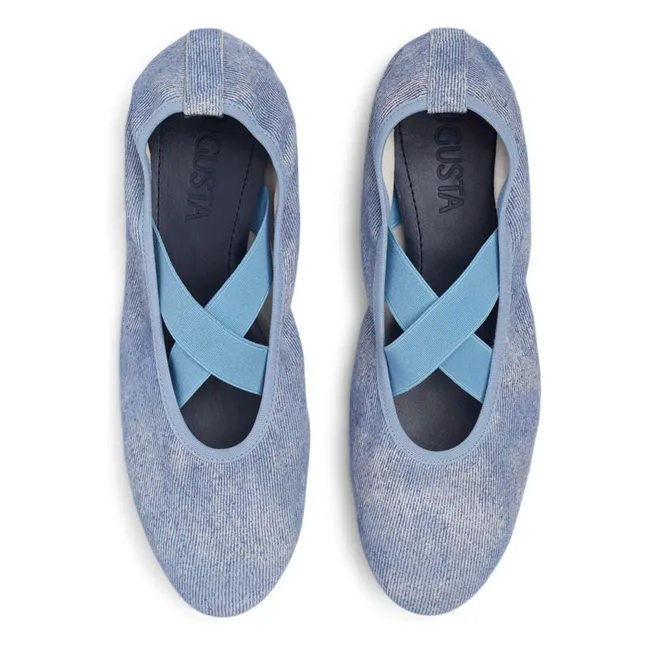 Bailarinas Bettina Jeans | Azul