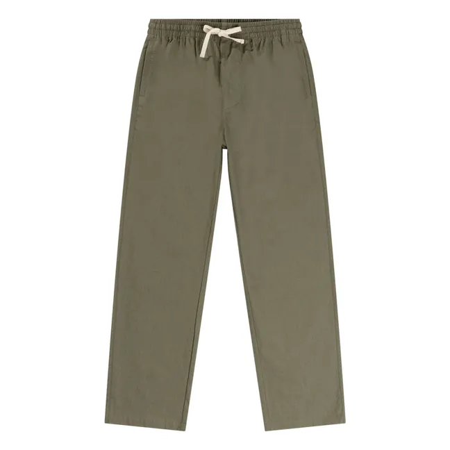 Pantaloni Jam in lino | Verde oliva