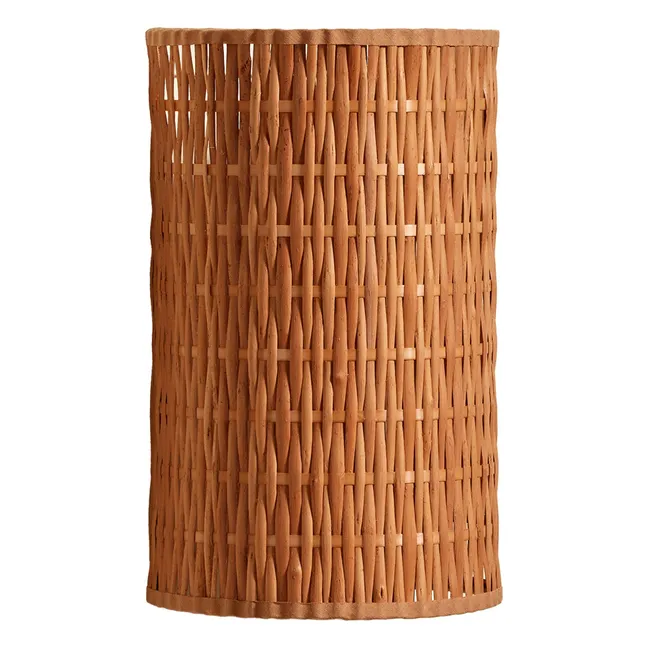 Lampada da parete in rattan Halo