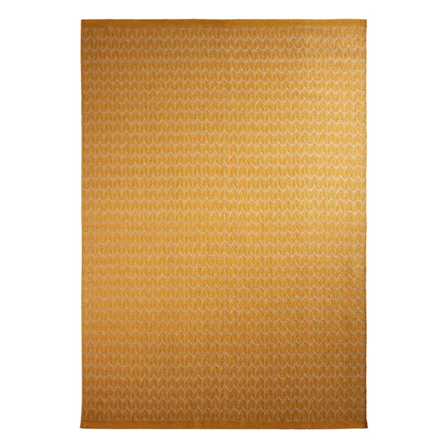 Tapis en jute Maya | Jaune moutarde