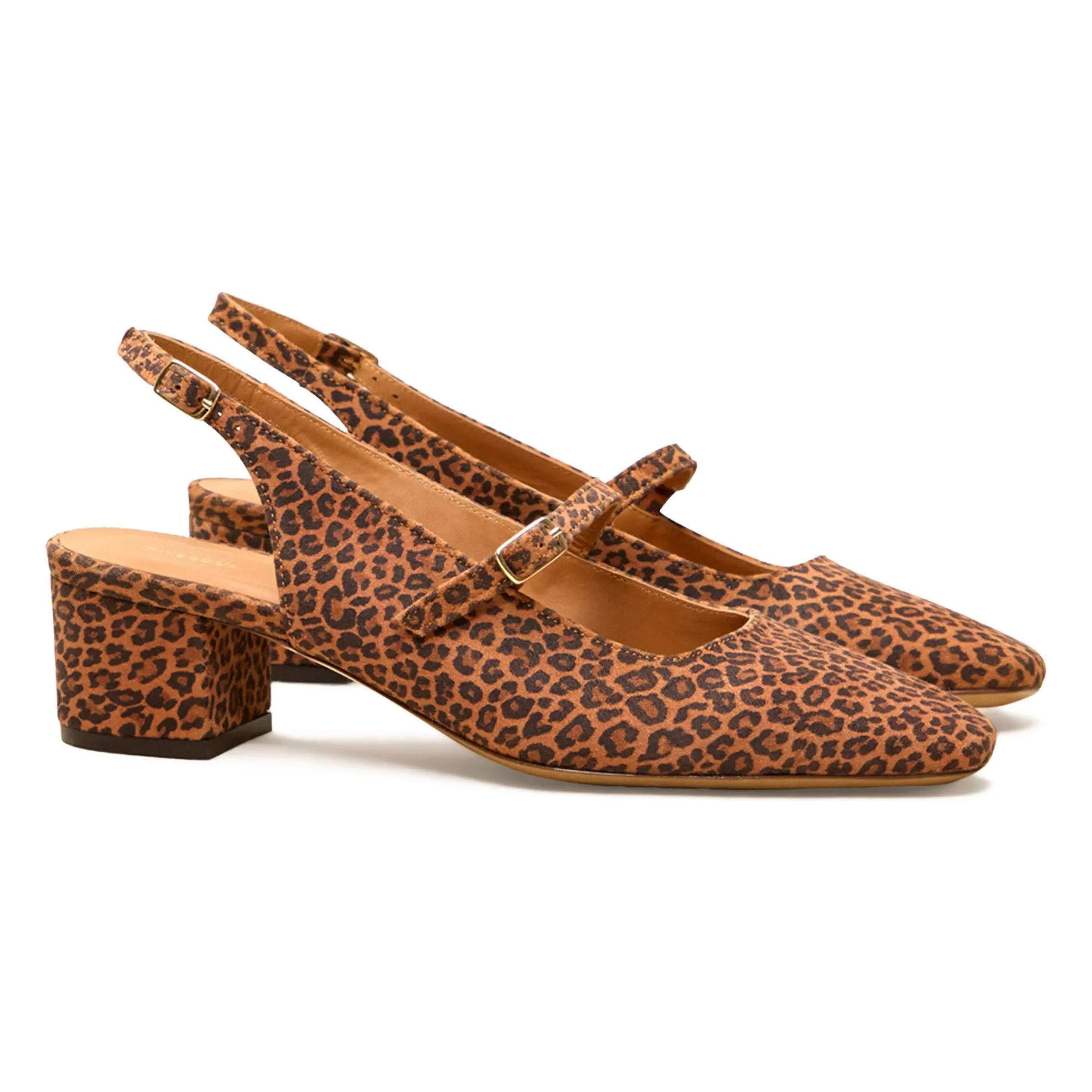 Rivecour Leopard Babies N°424 Printed Leather