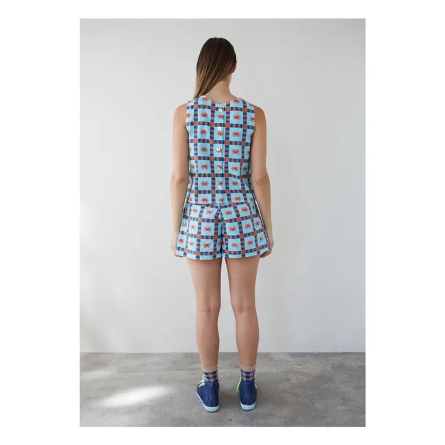 Cangrejo Top Ana | Azul