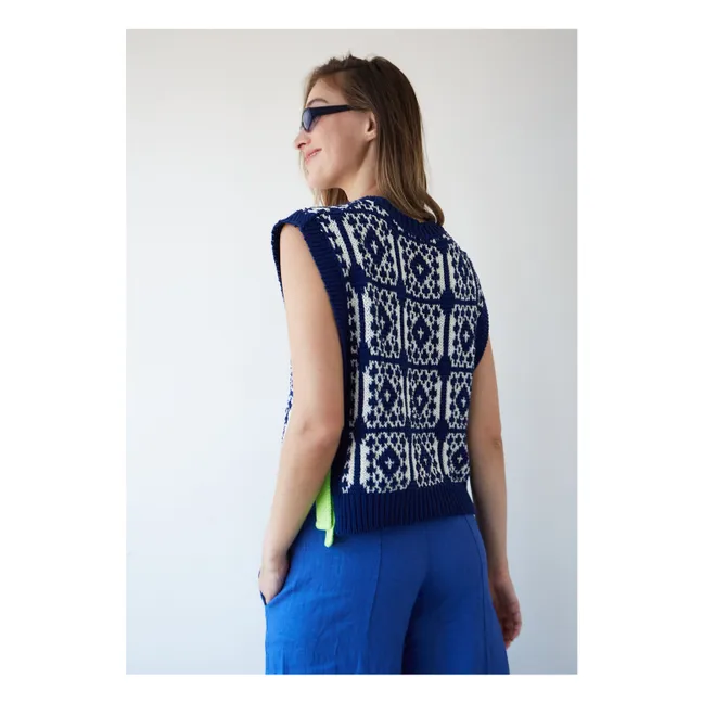 Pull Sans Manches Gusto | Bleu marine