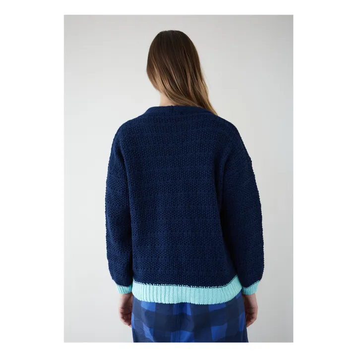 Tramontana vest | Navy blue- Product image n°4