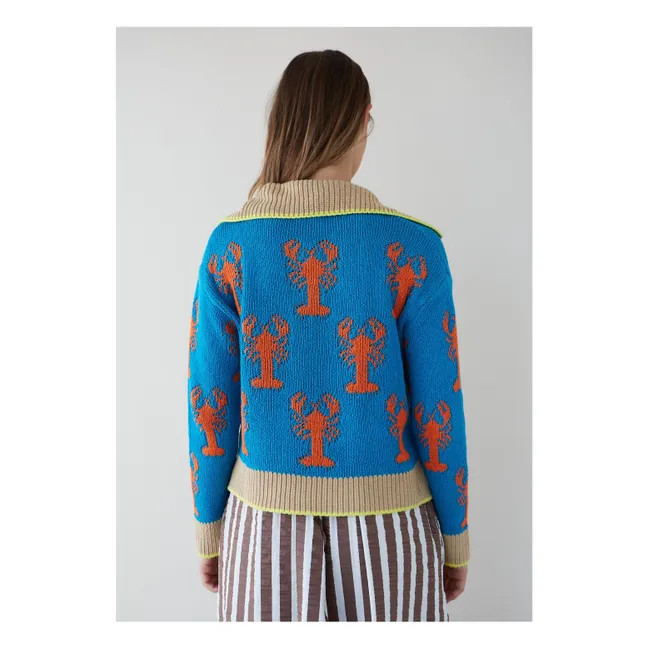 Jersey langosta | Azul