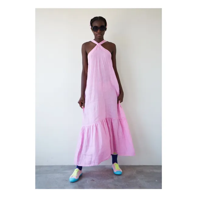 Abito in lino Patience | Rosa