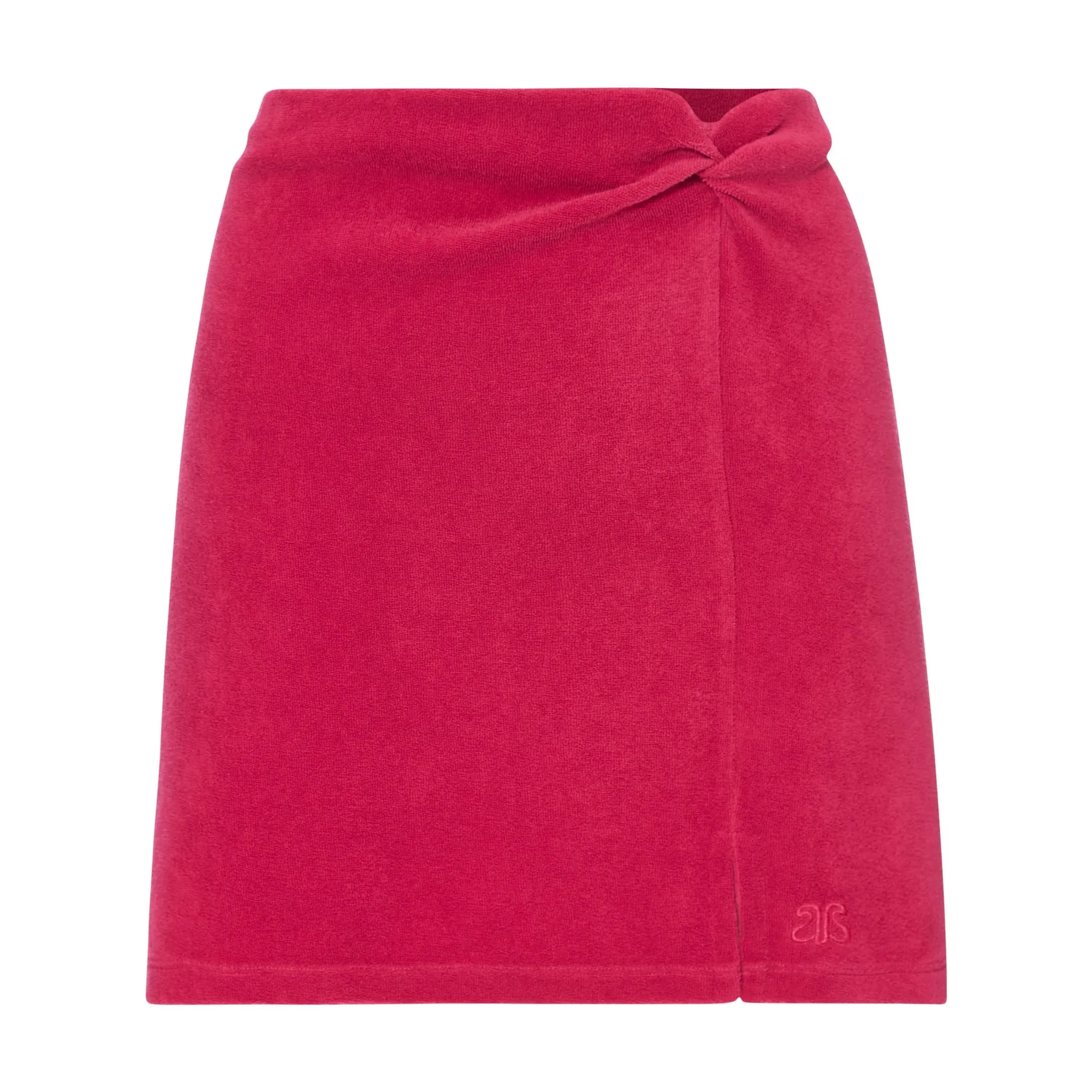 Alma Deia Fuchsia Organic Cotton Terry Skirt