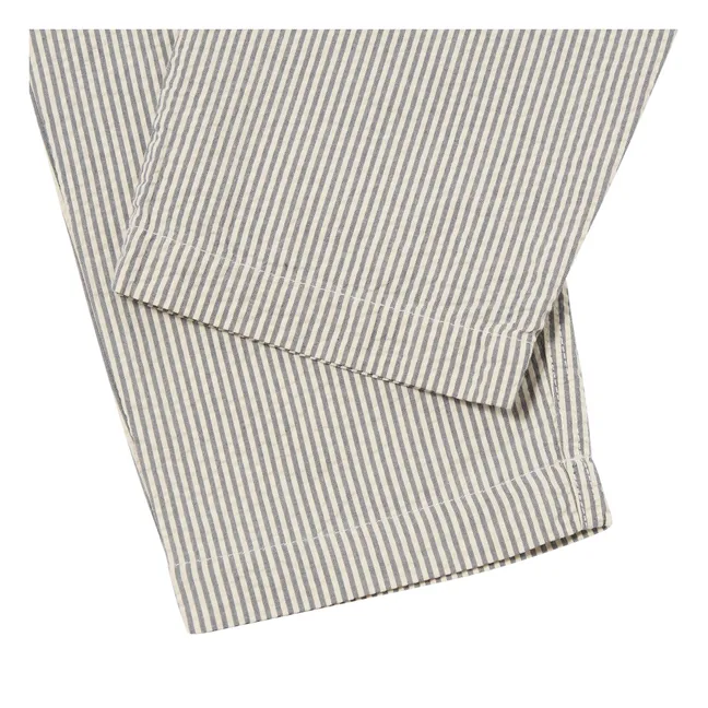Pantalón Chino Militar Rayas | Gris
