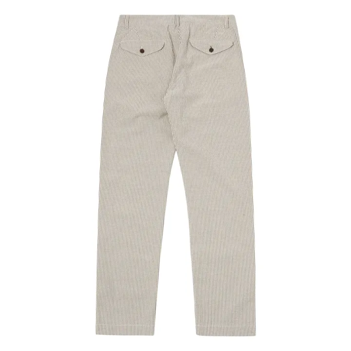 Pantalón Chino Militar Rayas | Gris- Imagen del producto n°1