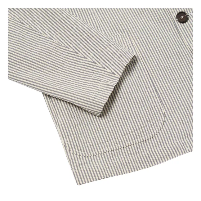 Giacca Derby a righe | Grigio
