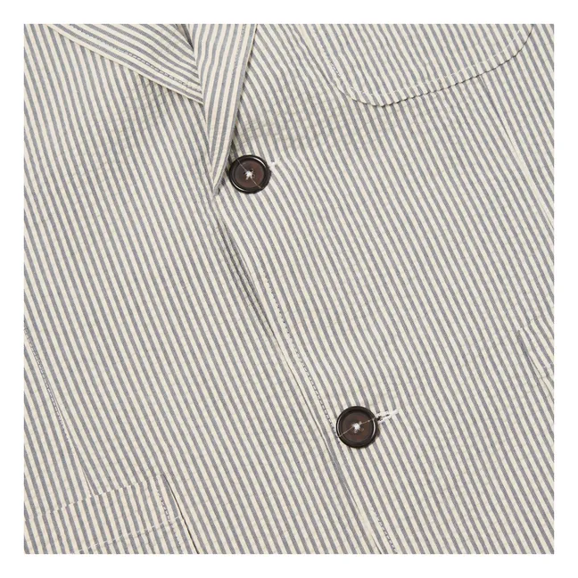 Chaqueta Derby a rayas | Gris