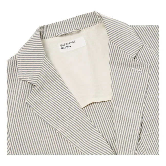 Giacca Derby a righe | Grigio