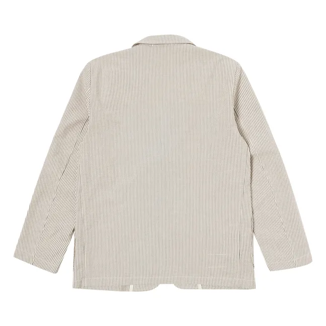 Giacca Derby a righe | Grigio