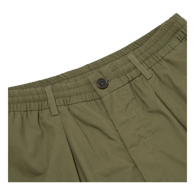 Short Track Fibres Recyclées | Vert olive