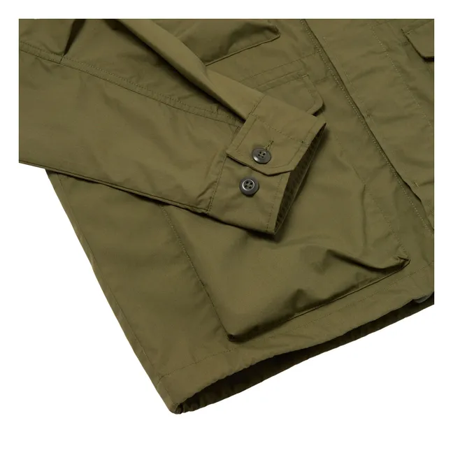 Chaqueta paracaídas Fibras recicladas | Verde oliva