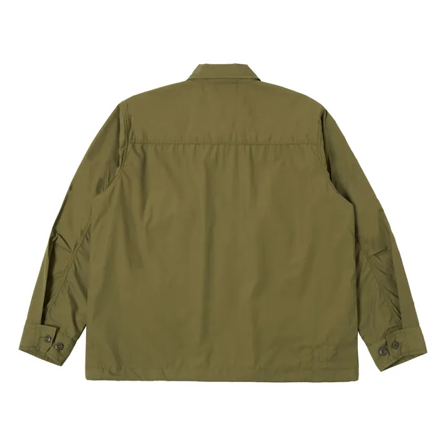 Fallschirmjacke aus recycelten Fasern | Grünolive