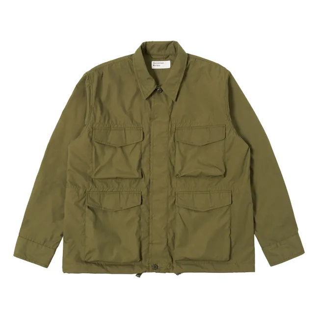 Chaqueta paracaídas Fibras recicladas | Verde oliva