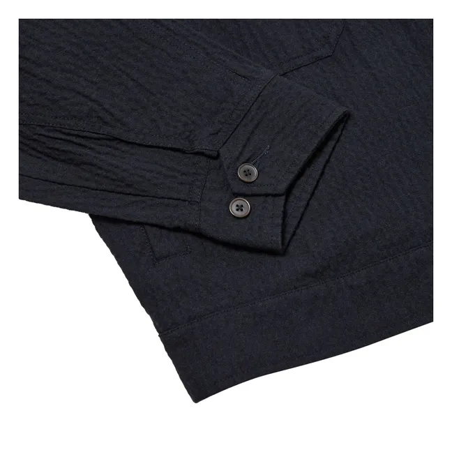 E130 Giacca in cotone riciclato Ospina | Blu marino