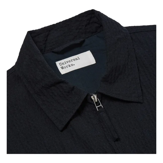 Jacke E130 Ospina Recycelte Baumwolle | Navy