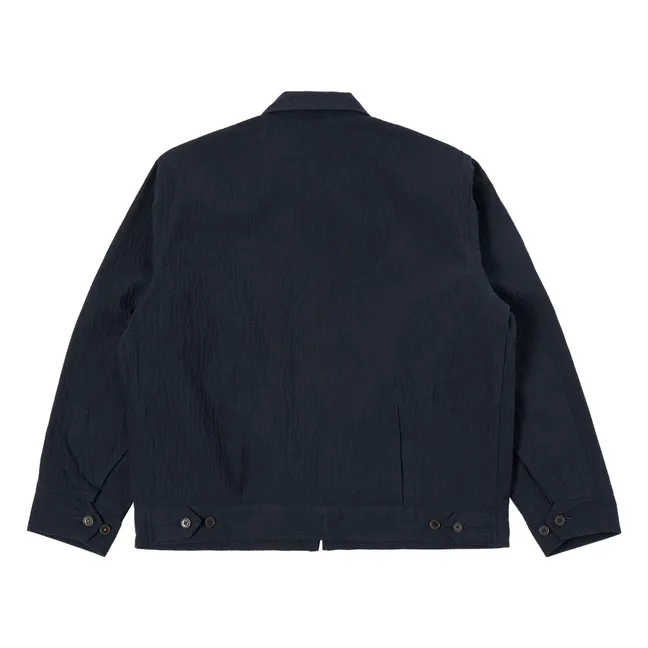 E130 Giacca in cotone riciclato Ospina | Blu marino