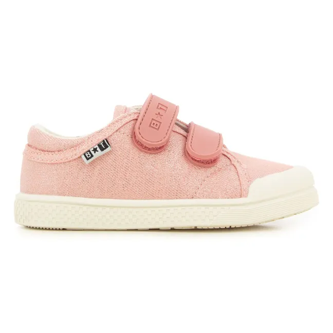 Baskets Scratchs Izy | Rose pâle