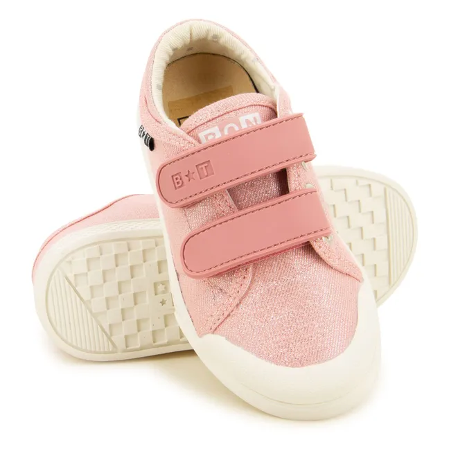 Baskets Scratchs Izy | Rose pâle