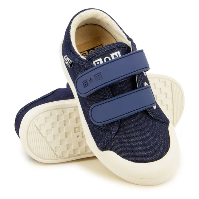 Baskets Scratchs Izy | Bleu nuit