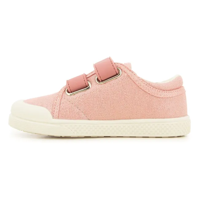 Baskets Scratchs Izy | Rose pâle