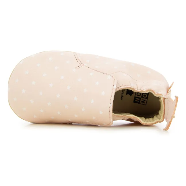 Babyschuhe Doudou Star | Blassrosa
