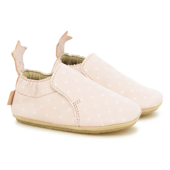 Babyschuhe Doudou Star | Blassrosa