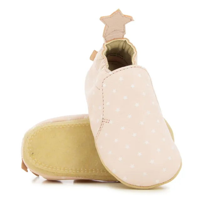 Babyschuhe Doudou Star | Blassrosa